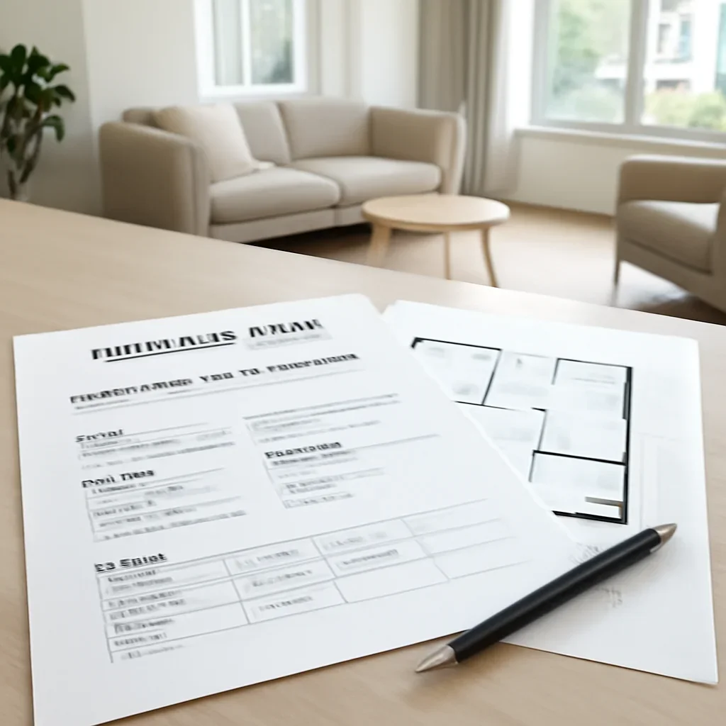 Project planning documents for a residential elevator installation in Chicago, IL
