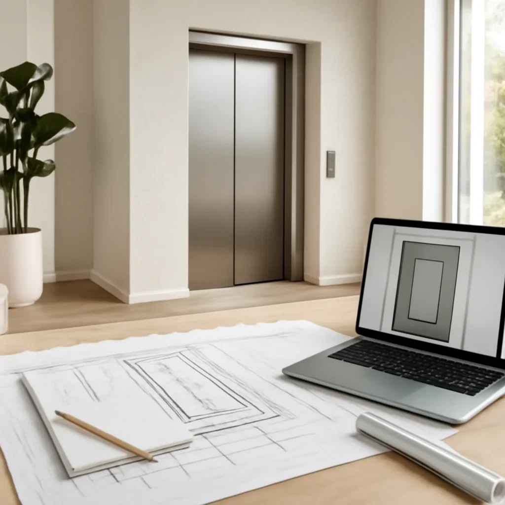 Residential elevator planning materials for local home elevator planning